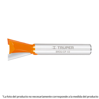 Truper BROU-CP5/16 Broca para router, cola de pato, 5/16'