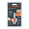 Truper BROU-M1-1/8X Broca para router, moldura clásica, 1-1/8' con balero