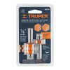 Truper BROU-MACH7/8X Juego de machimbrador, 7/8', con balero