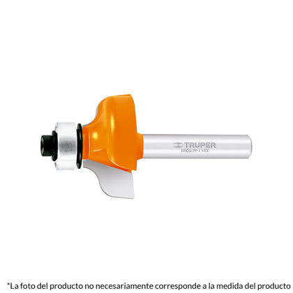 Truper BROU-PP1-1/4X Broca para router, pecho paloma, 1-1/4' con balero