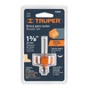 Truper BROU-PP1-3/8X Broca para router, pecho paloma, 1-3/8' con balero