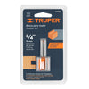 Truper BROU-R2-3/4 Broca para router, recta 2 filos, 3/4'