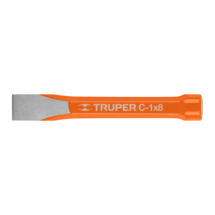 Truper C-1X8 Cincel de corte frío, 1 X 8'