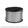 Fiero CAB-1/16R3 Cable rígido 1/16' de acero 7x7 hilos, 300 m