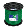 Volteck CAB-14V-500 Cable THHW-LS 14 AWG verde en carrete de 500 m