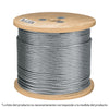 Fiero CAB-3/16F3 Cable flexible 3/16' de acero 7x19 hilos, 300 m