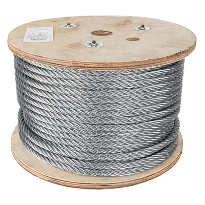 Fiero CAB-7/16F Cable flexible 7/16' de acero 7x19 hilos, 75 m