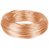 Volteck CADES-10-100 Cable desnudo de cobre calibre 10 AWG, rollo 100 m