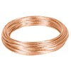 Volteck CADES-12 Cable desnudo de cobre calibre 12 AWG, rollo 25 m