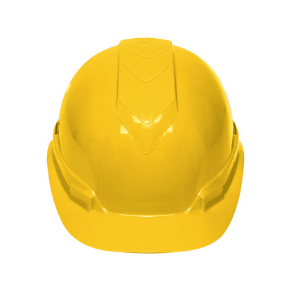 Pretul CAS-A Casco de seguridad, ajuste de matraca, amarillo, Truper