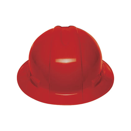 Truper CAS-RX Casco de seguridad ala ancha, rojo