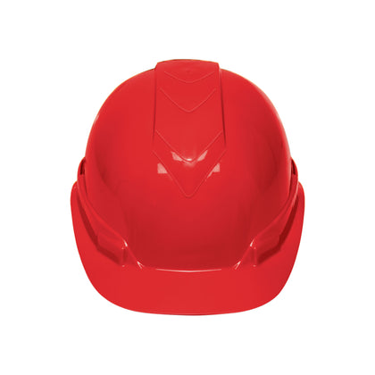 Truper CAS-R Casco de seguridad, ajuste de matraca, rojo