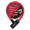 Hermex CB-15 Candado de cable con llave, 15mm X 1.20 m