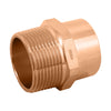 Foset CC-614 Conector de cobre, rosca exterior 1-1/4'