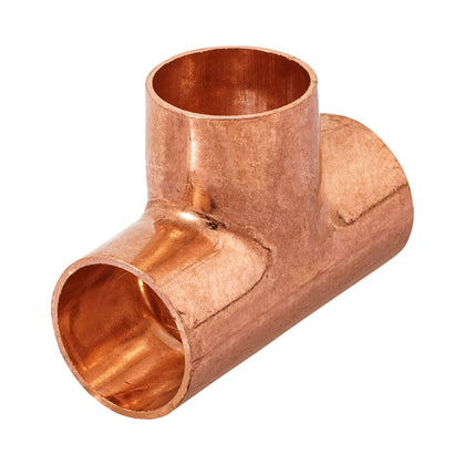 Foset CC-763 Tee sencilla de cobre 1'