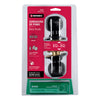 Hermex CEPO-61B Cerradura pomo, negro, esfera, baño