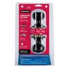 Hermex CEPO-62R Cerradura pomo, negro, oval, recámara