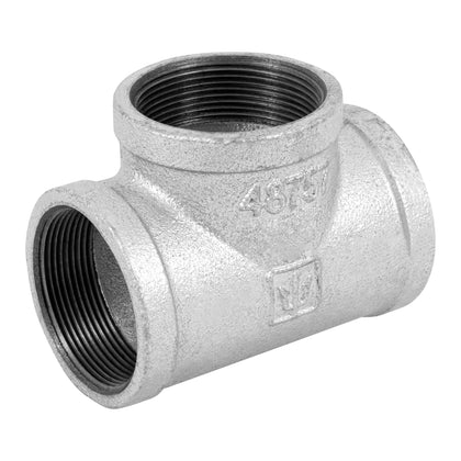 Foset CG-706 Tee sencilla 2' acero galvanizado