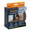 Truper CIA-25N Rollo de 5 m de cinta antiderrapante negra 50mm con abrasivo