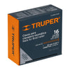 Truper CLANEU-16-32 Caja con 2500 clavos calibre 16, 32 mm para CLNE-16