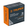 Truper CLANEU-16-38 Caja con 2500 clavos calibre 16, 38 mm para CLNE-16