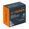 Truper CLANEU-16-45 Caja con 2500 clavos calibre 16, 45 mm para CLNE-16