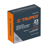 Truper CLANEU-23-22 Caja con 10000 clavos calibre 23, 22 mm para CLNE-23