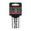 Truper D-1234-H Dado de 1-1/16', 6 puntas, cuadro 1/2'