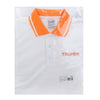 Truper DRY-BD-C Playera tipo polo dry fit blanca, para dama, talla CH