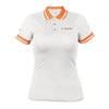 Truper DRY-BD-C Playera tipo polo dry fit blanca, para dama, talla CH