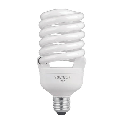 Volteck F-45E4 Lámpara 45 W, espiral, alta potencia, luz día, T4 , en caja