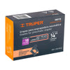 Truper GRANEU-1/4-19 Caja con 5000 grapas corona 1/4' calibre 18, 19mm p/ENNE-120