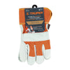 Truper GU-255 Guantes de piel de res y dorso de loneta