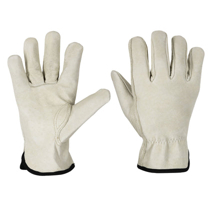 Truper GU-743 Guantes de piel de cerdo, tipo operador