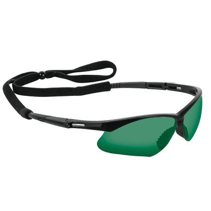 Truper LESP-S5 Lentes mica verde antiempaño con sujeta lentes, Sport