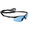 Truper LESP-SZ Lentes mica azul antiempaño con sujeta lentes, Sport