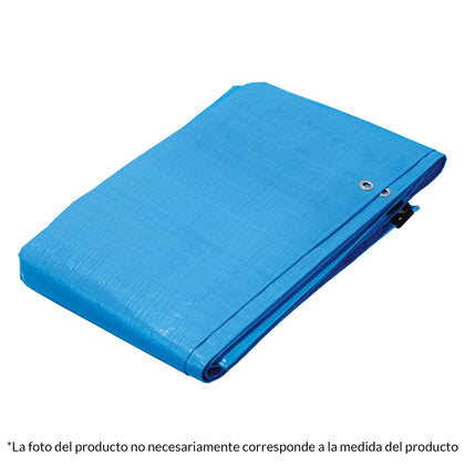 Truper LT-34Z Lona azul reforzada de 3 x 4 m