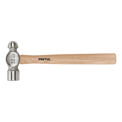 Pretul MB-32P Martillo pulido de bola 32 oz mango madera, Pretul