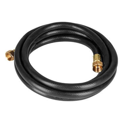 Foset MGAN-30 Manguera para gas 3/8' flexible negra de 3 m, con conexión