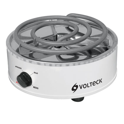 Volteck PAEL-1R Parrilla eléctrica 1 quemador, redonda