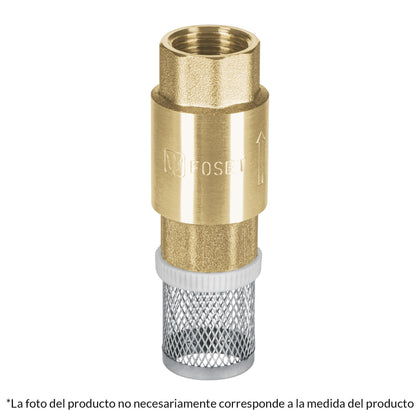 Foset PICHA-1X Pichancha con rejilla acero inoxidable 1'