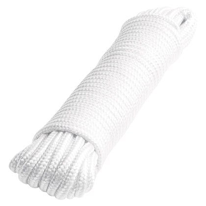 Fiero PIO-615P Piola de poliéster diamante de 6 mm x 15 m blanca