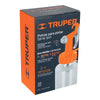 Truper PIPI-27 Pistola p/pintar baja presión, naranja, entrada superior