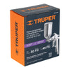 Truper PIPI-400 Pistola p/retoque gravedad, LVMP, vaso aluminio, 0.5 mm