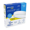 Volteck PLA-205L Luminario LED 12W, redondo de sobreponer, luz de día, blanco