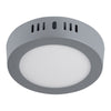 Volteck PLA-214L Plafón redondo, moderno, 6W, 6500K, LED, gris