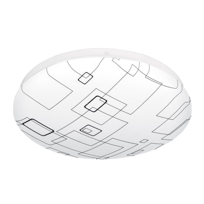 Volteck PLA-502L Luminario LED tipo plafón decorativo cuadros 15 W, luz día