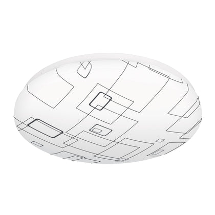 Volteck PLA-503L Luminario LED tipo plafón decorativo cuadros 18 W, luz día