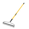 Truper R-16AMF Rastrillo jardinero, 16 dientes, mango 60' fibra de vidrio