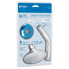 Foset R-504B Regadera redonda, cabeza 3-1/2', Aqua, blister